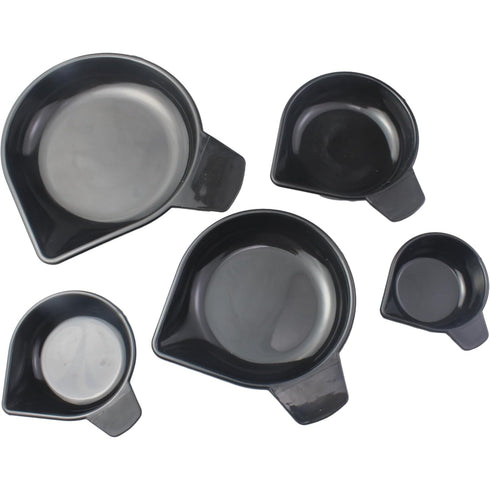 FDXGYH 5 Pcs Plastic Weighing Dishes with Narrow Spout for Food and Laboratory Supplies