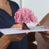 Paper Love 3D Cherry Blossom Pop Up Card - Gift for Birthday, Wedding, Anniversary, 5" x 7" Cover