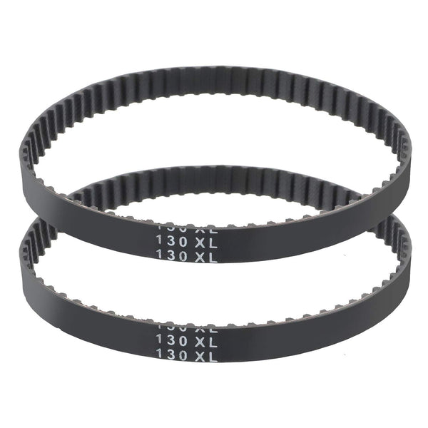 130XL Series Industrial Timing Belt, Width 3/8 inch, Pack of 2