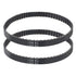 130XL Series Industrial Timing Belt, Width 3/8 inch, Pack of 2