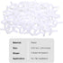 Cosmos 600 Pcs 1/8’’ 3mm Tile Spacers for Ceramic Wall Floor Tile Installation, Wall Plastic Tiling Tools (Y-Shape)