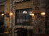 BYSUN 2 E26 Retro Industrial Steampunk Wall Sconce, Lights Metal Water Pipe Style Mounted Lamp Light Fixture