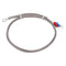 MECCANIXITY K Type Thermocouple Temperature Sensor PT100 6mm Ring High Temperature Probe 3.3ft Wire 0 to 600°C