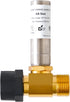 Stainless Steel Water Hammer Arrestor, 7/8 Inch Male and Female, Reduce Banging Noise in Pipes and Toilets