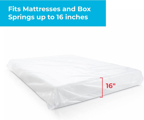 Linenspa Mattress Bag - 2 Pack Twin/Twin XL Mattress Bags for Moving and Storage, Mattress Protection