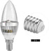 MUNEFE Bulbs Dimmable Bulbs Bulbs Fixtures(E14) Led Color Chanin Liht with Remote Control, Liht Decorative, Clear