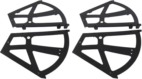 WALFRONT Shoe Cabinet Hinge, ABS Material, Enhance Storage Efficiency, Easy Installation, Durable Shoe Rack Accessory