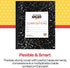 School Smart Ruled Composition Book, Flexible Cover, 8-1/2 x 7 Inches, 40 Pages