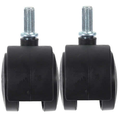 ERINGOGO 2pcs Laundry Rolling Cart Caster Wheels Mute Replacement Casters for Home