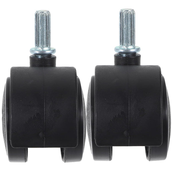 ERINGOGO 2pcs Laundry Rolling Cart Caster Wheels Mute Replacement Casters for Home