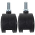 ERINGOGO 2pcs Laundry Rolling Cart Caster Wheels Mute Replacement Casters for Home