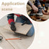 9Pcs 10/8.5/7.6/6.6/5.5/4.5/3.5/2.5/1.5 Inch BENECREAT Ring Router Templates, Transparent Acrylic Tracing Template