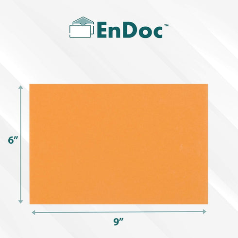 Clasp Envelopes - Brown Kraft Catalog Envelopes 6x9 Inch - 30 Pack - With Clasp Closure & Gummed Seal – 28lb Heavyweight Paper Letter Envelopes for Home, Office, Business, Legal or School by EnDoc