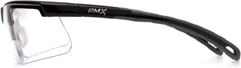 Pyramex Ever-Lite Bifocal Readers, 1.5 Diopter Safety Glasses with Black Frame and Clear Anti-Fog Lens