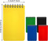Hacaroa 30 Pack Top Spiral Memo Pads, 3"x5" Lined Pocket Notebook Mini College Ruled Paper, Wirebound Small Steno Pads for Home, School, Office, 75 Sheets, Assorted Colors by Hacaroa