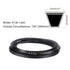 uxcell A136 Wrapped Rubber Belt, A-Section V Belt 138" Outside Circumference x 0.51" Width x 0.32" Thick, Industrial Power Transmission Belt