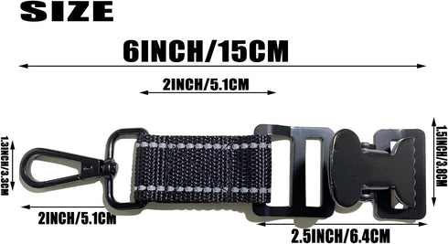 ZHIRONGFA Firefighter Glove Clip, Multi-purpose Glove Clip to Keep Gloves Organized & Handy, Firefighter, Golf, Yard
