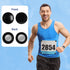 Asweir 12Pcs 3 Race Bib Clips, Suitable for Marathon Bib Boards for Runners, Colors of Bib Boards, Replaceable Safety