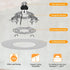 5 6 inch E26 Recessed to Pendant Light Converter Kit and Can Light Conversion, Includes Socket, Mounting Bracket, Round
