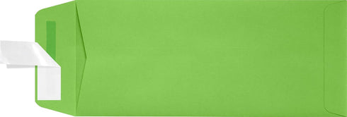 LUXPaper #10 Policy Business Envelopes | Limelight Green | Peel & Press | 4 1/8" x 9 1/2" | 80lb. Text | 50 Qty