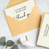 50 Pack 350GSM | Thank You Gifts | Thank You Cards with Envelopes | Small & Baby Shower & Wedding Thank You Cards |