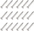 Small Nails (1.2x10mm) 500pcs, Tiny Carbon Steel Hardware Nails for Household Woodworking, Silver Tone