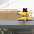 Totowood Set 2 1/4 Inch 3 Set Pro Tongue and Groove Router Bit of Pieces Shank , Teeth Adjustable T Shape Wood Milling