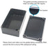 Zulkit Waterproof Plastic Project Box ABS IP65 Electrical Junction Box Enclosure Black 7.9 x 4.7 x 2.95 inch (200 x 120