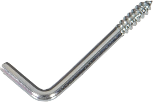Hillman Hardware Essentials 320495 Square Bend Hook, 0.106" x 1-3/8", Zinc-Plated, 100 Pack