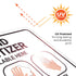 10x7 Inches, 4 Hand Sanitizer Available Here with Apply Rub and Dry Hands Graphic Sign, Mil Vinyl Decal Stickers