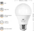 4-Pack Light Bulbs, 60 Watt Equivalent, 2700K Soft White, E26 A19 LED, 9W 800 Lumen, Non-Dimmable for Indoor Outdoor