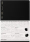 Stalogy Plain Notebooks, 5.8 in. x 8.3 in. (Black), A5, 365 Days Notebook