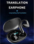 M8 Language Translator Earbuds - Two Way Real Time Translation, Supports 144 Languages, Speech Translator for Learning,