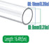 MCOSU Winemaking,8x10mm(0.31x0.39in) Food Grade Silicone Tubing, Pure Silicon Hose High Temp Home Brewing