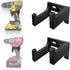 2pcs Heavy Duty Power Tool Organizer, Stainless Steel Pegboard Wall Storage Rack for Garages and Workshops