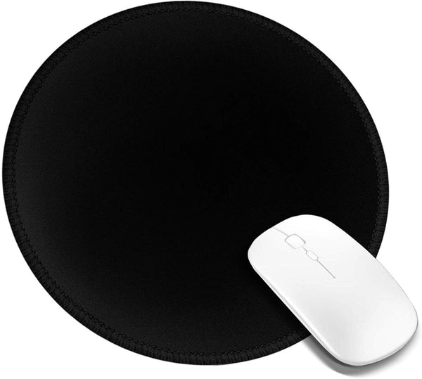 Custom Photo Mouse Pad, Personalized Round Pads for Desk, Non-Slip Rubber Mat, Office Accessories