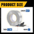 Aluminum Butyl Tape 2 Inch × 20 Feet, Waterproof Sealing Tape for Outdoor Use, Corrosion Resistant for Metal Roofing, RV