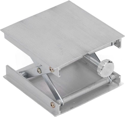 Asixxsix Lab Jack - 3.5x3.5 Inches Aluminum Alloy Support Platform, Expandable Lift Height to 3.4inch