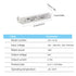 DineDeck LPH-18-24 18W 24V 0.75A IP67 180-264VAC Waterproof Power Supply - Smart Home, Garden Lighting, Outdoor Sensors
