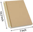 Yansanido Large Spiral Notebook, 5 Pcs B5 Thick Paper, 7mm College Ruled, 150 Sheets - 300 Pages, 5 Colors for Study