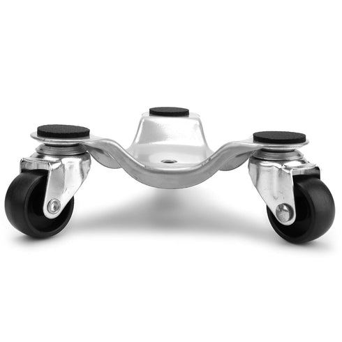 4 Pack 200 lbs 3 6 Inch Yopay Steel Tri-Dolly, Load Capacity Wheel Mover s Dolly for Moving Cabinet, Furniture