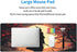 Sigouyinei Office(31.5"X 11.8") Japanese Samurai Walking to The Sun Gaming Keyboard Mouse Pad Mousepad Huge Extended XL