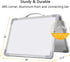 Small Dry Erase White Board, 16" x 12", Double-Sided Magnetic Portable Whiteboard Easel for Home, Office, Classroom