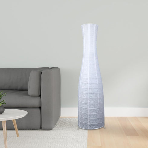 Gralara Paper Floor Lamp Shade Light Cover Minimalist Lighting Fixture Accessory Lampshade Replacement Shade