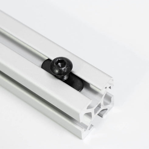 Zadery 1/4"-20 1/4"-20 1/2" 10 1.0'' 20Packs, Centered Slide in Economy T-Nut for T Slot Track with x Bolt, Applicable