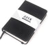 ZZTX Small Pocket Notebook: 3.5" x 5.5" Hardcover Lined Paper Mini Notepad with Black Leather Sketchbook
