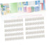 12-Position 10a Luxshiny Terminal Barrier Strip Wire Terminals Connectors High-Toughness Plastic Brass Firmware