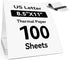 Atnadov Thermal Printer Paper 8.5 x 11 Inch, 100 Sheets US Letter Size