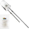 Novelty Place 100pcs 5mm White LED Diode Lights - Super Bright Clear
