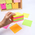 Non-Sticky Notes Memo Paper Squares, 3.35x3.35 in, 500 Sheets, Colorful Memo Pads for Writing